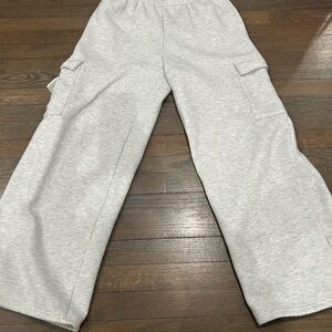 Edikted Gray Cargo Pants
